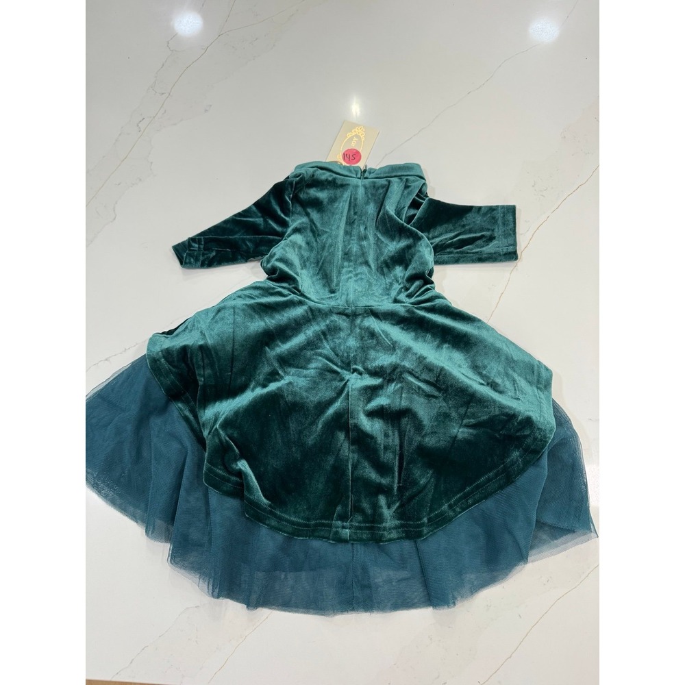 Miajoy Nina dress juniper size 2 - Picture 2 of 4